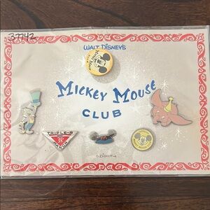 Disney ''Mickey Mouse Club'' 50th Anniversary (Boxed 6 Pin Set)